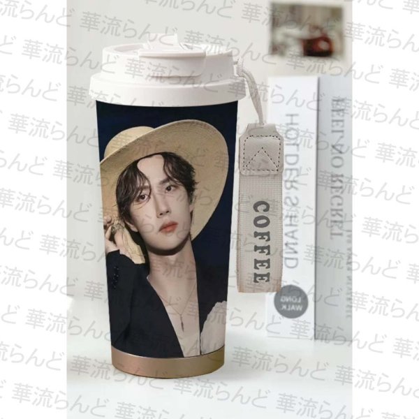 画像1: 王一博 保冷保温対応 水筒 ウォーターボトル  092 wangyibo (1)