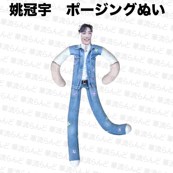 画像1: 姚冠宇 ポージングぬい 018 ヤオグアンユー ヤオ・グアンユー (1)